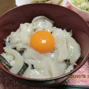 イカ刺し丼